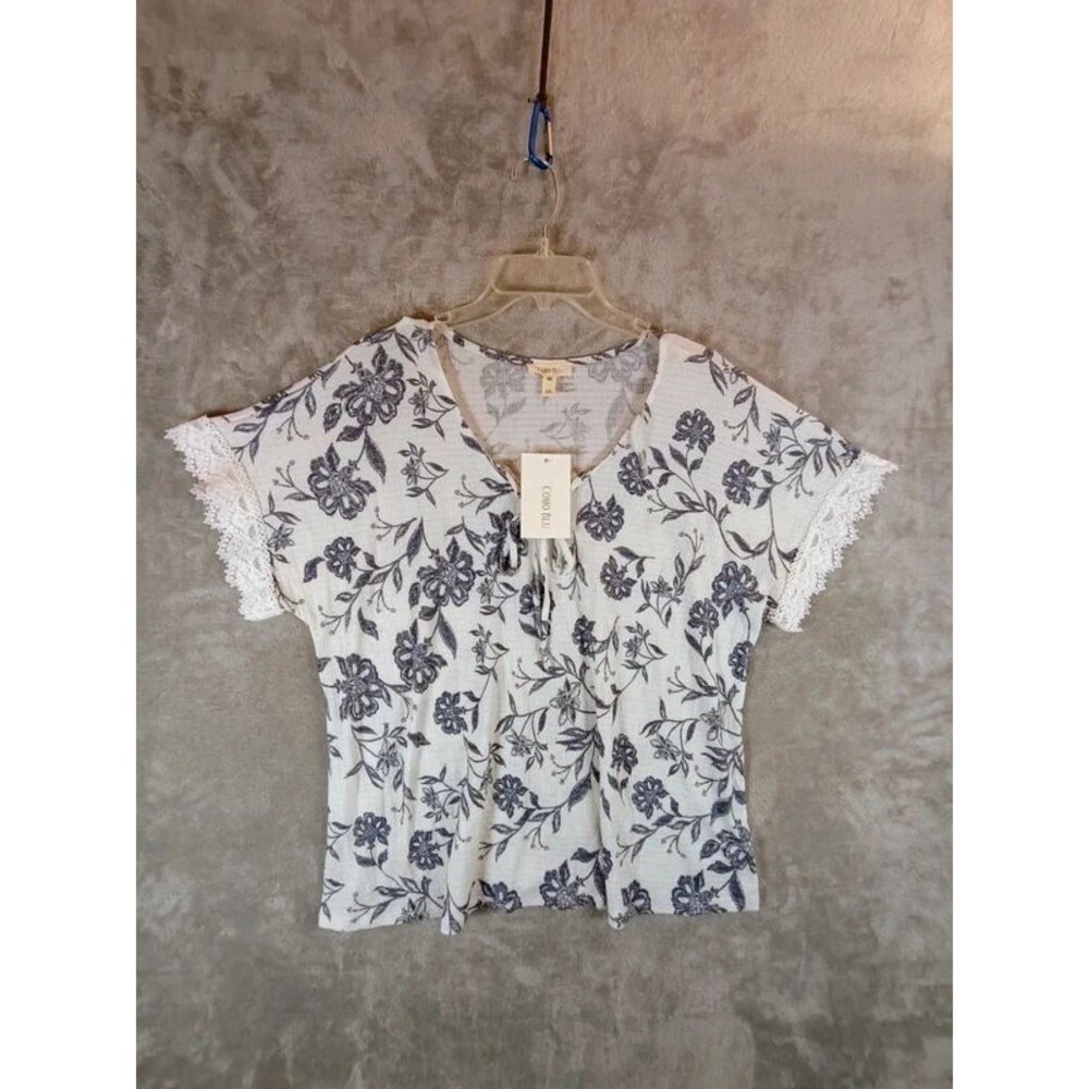 Ladies XXL Blouse New Como Blu Brand